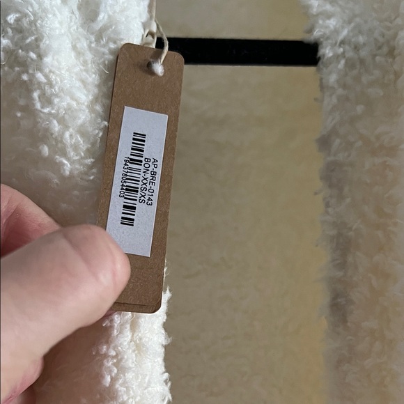 SKIMS Cozy Knit Bone Women's Robe - Picture 6 of 7